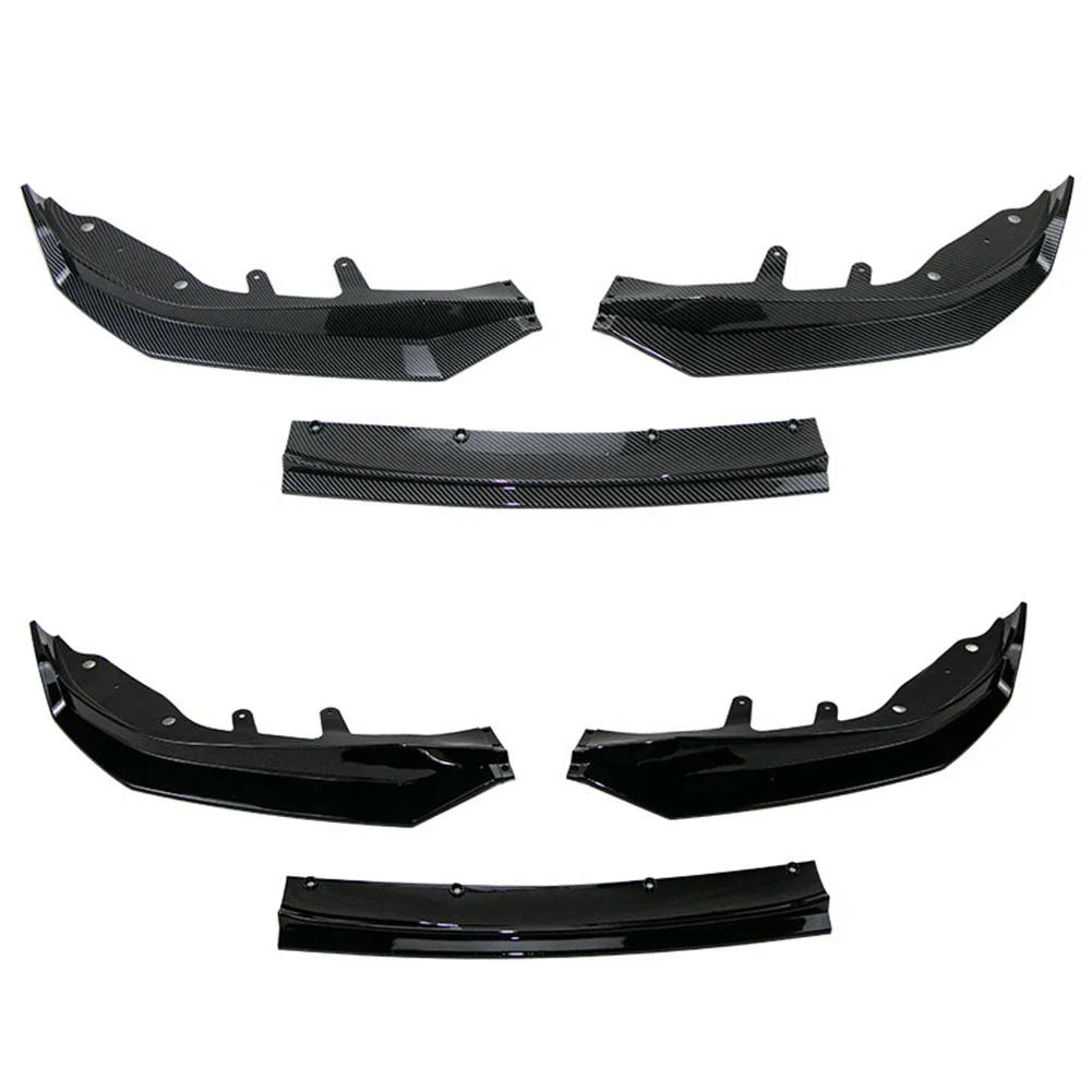 3 Stage Front Lip Splitter Spoiler Side Lower Splitters Body Kit For BMW 4 Series G22 2 Doors Coupe +