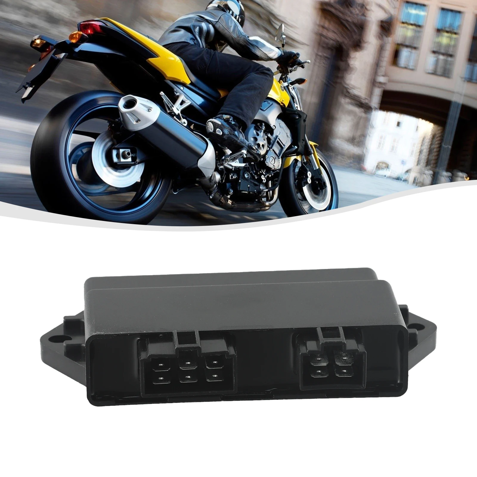 

Easy To Install Ignition Module Practical To Use Black CDI 3BT-00 CDI TCI ECU High Reliability Motorcycle Parts