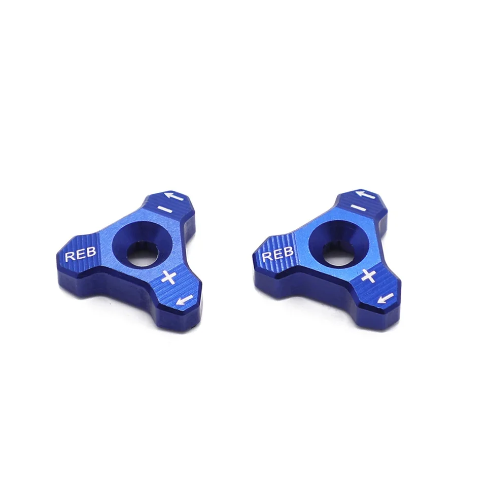 Tusk Billet WP Fork Adjuster Knobs Red For HUSQVARNA TC 125 2017