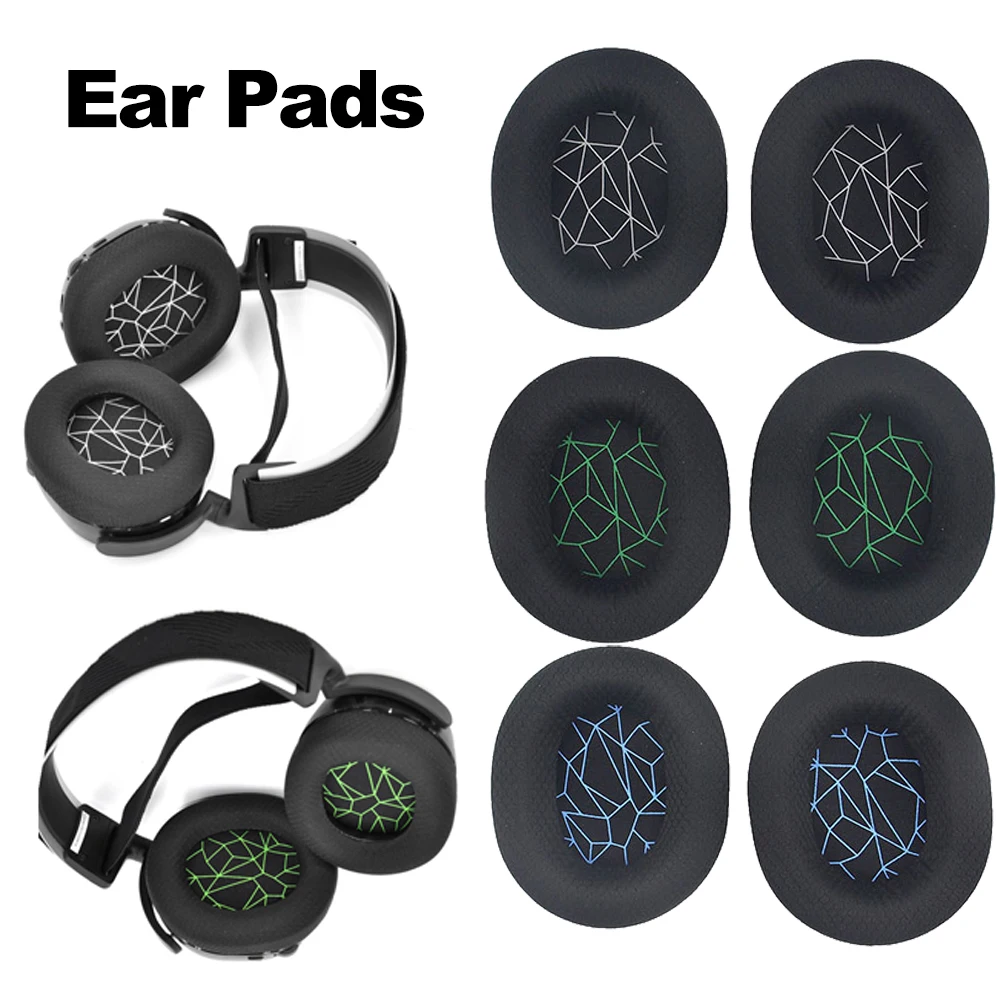 1 Pair For SteelSeries Arctis 3 5 7 Pro Gaming Headset Foam Earpads