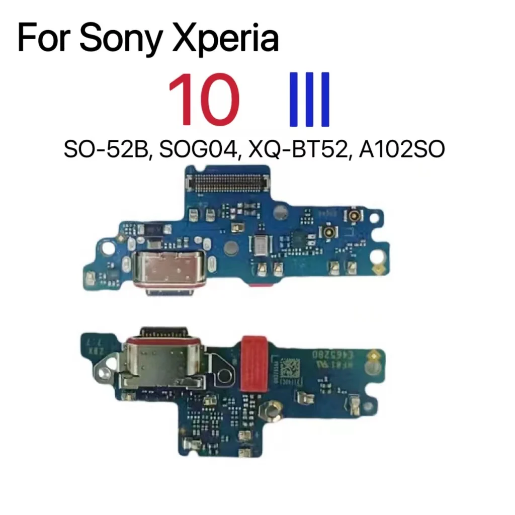 Per Sony Xperia 10 Iii X10Iii Mark 3 Porta Di Ricarica Usb Caricatore Connettore Dock Microfono Mic Flex Cable Circuit Board