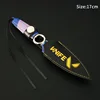 17cm Valorant Weapon JETT Kunai With Holster Weapon Model Knife Toy Sword Cosplay Metal Knive Weapon Gifts Toys for Kid 3