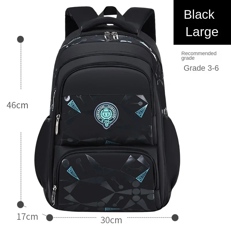 Kids backpack Primary children School Bags For Boys large orthopedic Backpack Waterproof Schoolbag big Book Bag mochila infantil 2