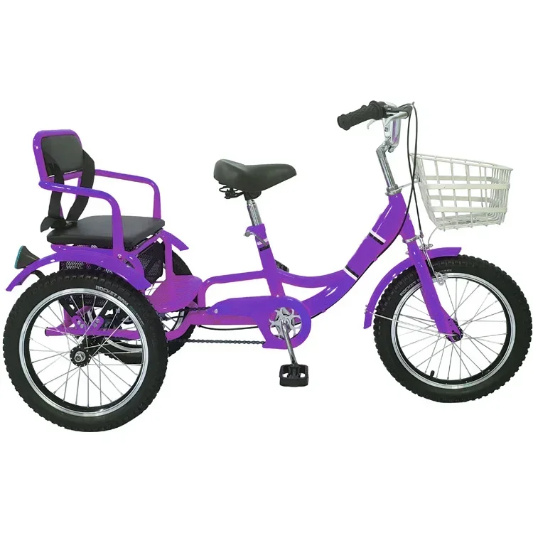 12 - 20 Inch Various Color Adult 3 Wheels Other Tricycle Bike with Passenger Seat