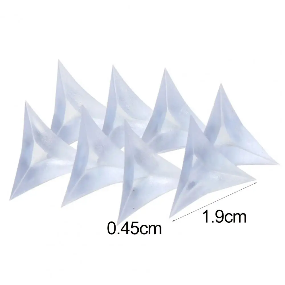 100pcs/200pcs 2cm Corner Dust Guards Triangle Stair Anti-collision PVC Inside Corner Dust Guards Anti-Dirty Dust-Proof Corner