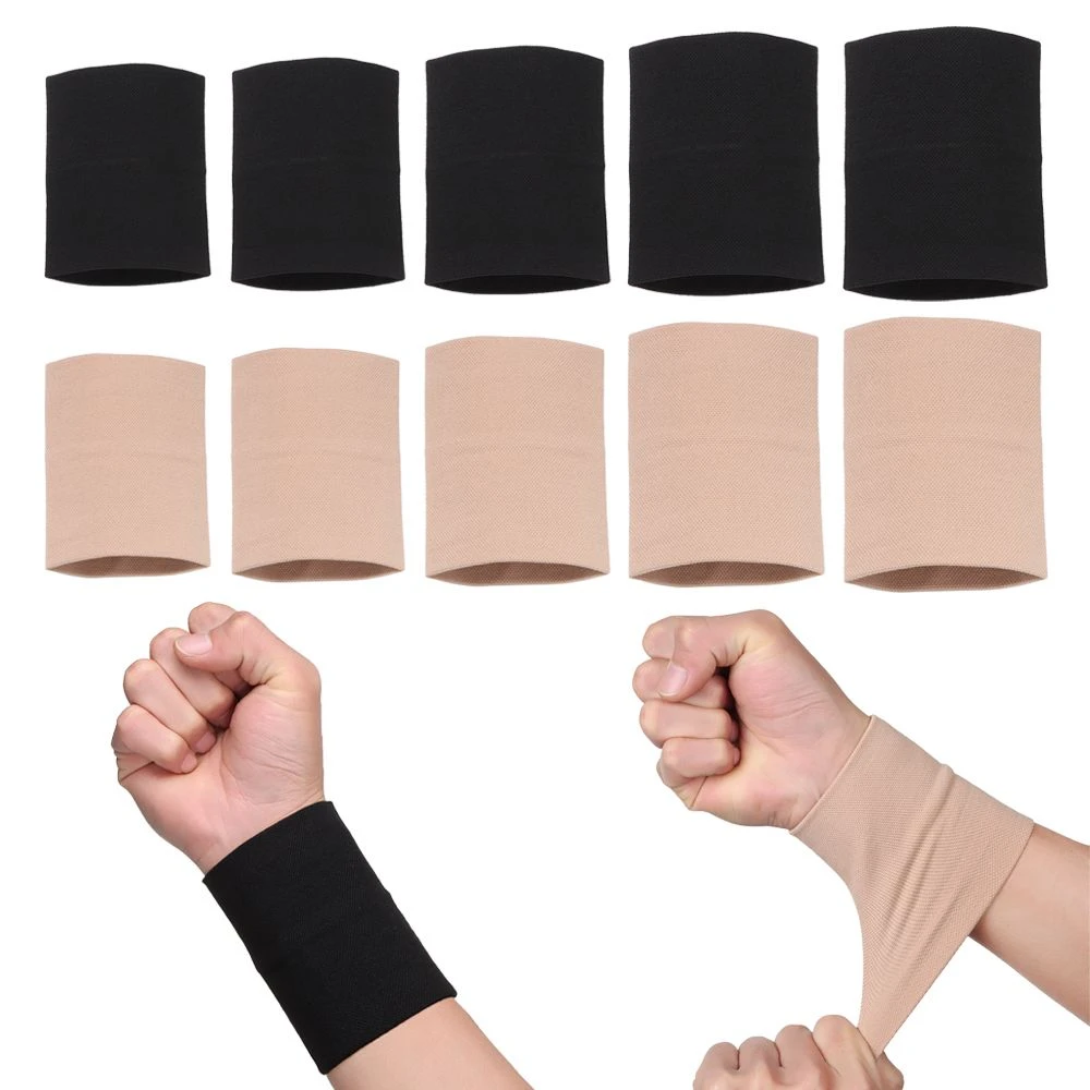 Elastic Compression Wrist Sleeve Wrist Wraps Wristbands Sport