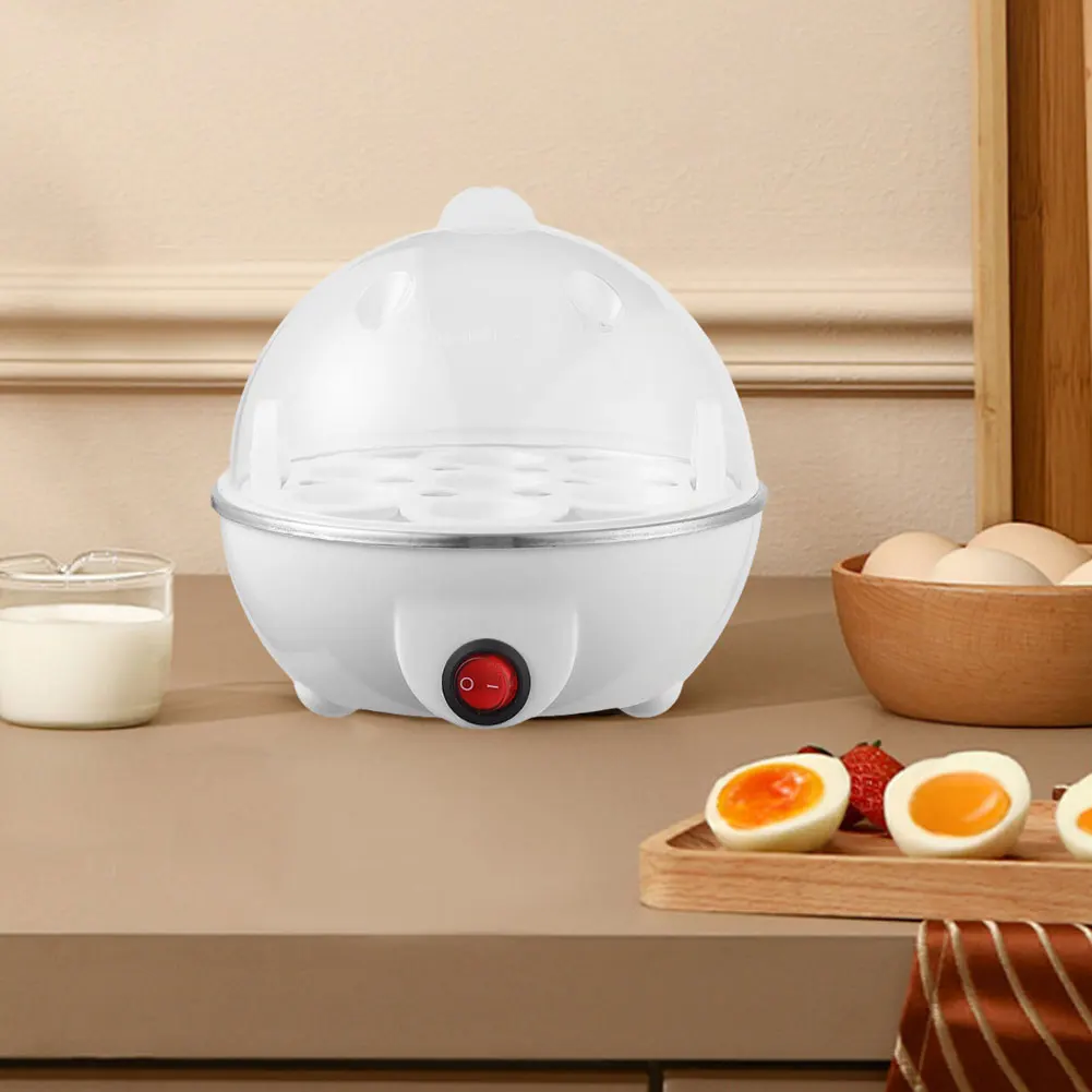 Egg Cooker Auto Shut-Off Boiled Egg Machine Multi-Functional Smart Egg Maker Electric Egg Boiler for Home Kitchen 4
