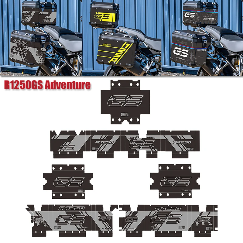 For BMW Panniers 40 GS R1250GS Triple Black Adventure 2019 2020