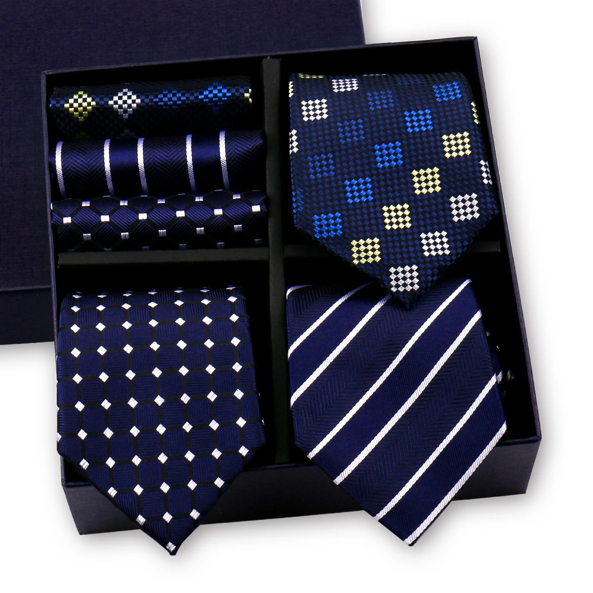 Men Ties Pocket Squre 3 Sets Combination Set