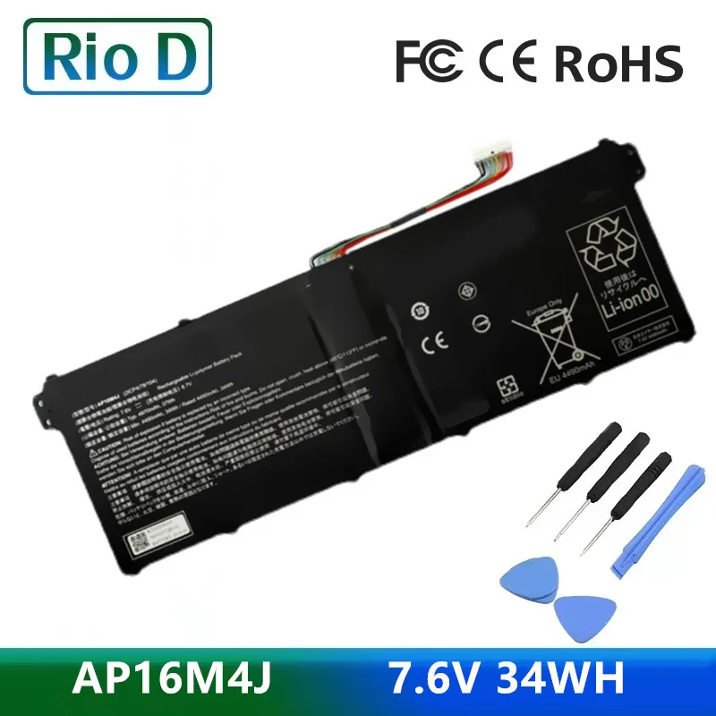 

NEW AP16M4J Laptop Battery For ACER Extensa 15 N19C1 Aspire 3 A315-54 56-594W A315-22 41-R7SB 42-R7N2 N17Q4 A114-32-C2X1