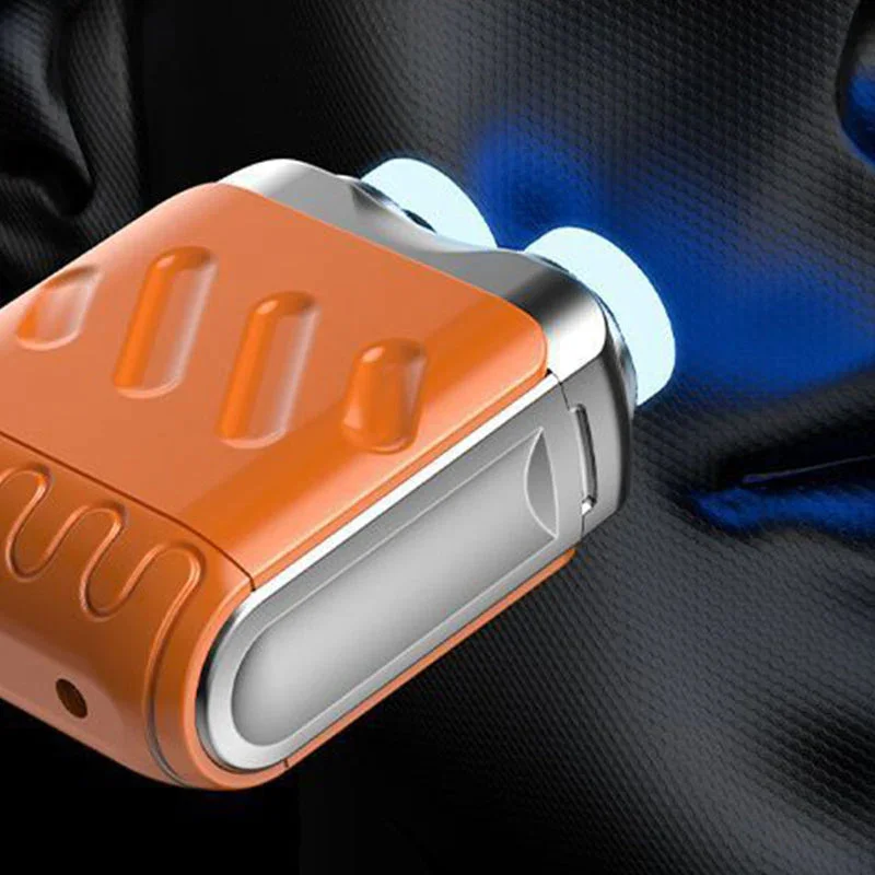 Mini Men Electric Shaver Dual Head Waterproof Type-C Rechargeable Shaver Travel Rotary Razor Portable Hair Beard Trimmer Tool