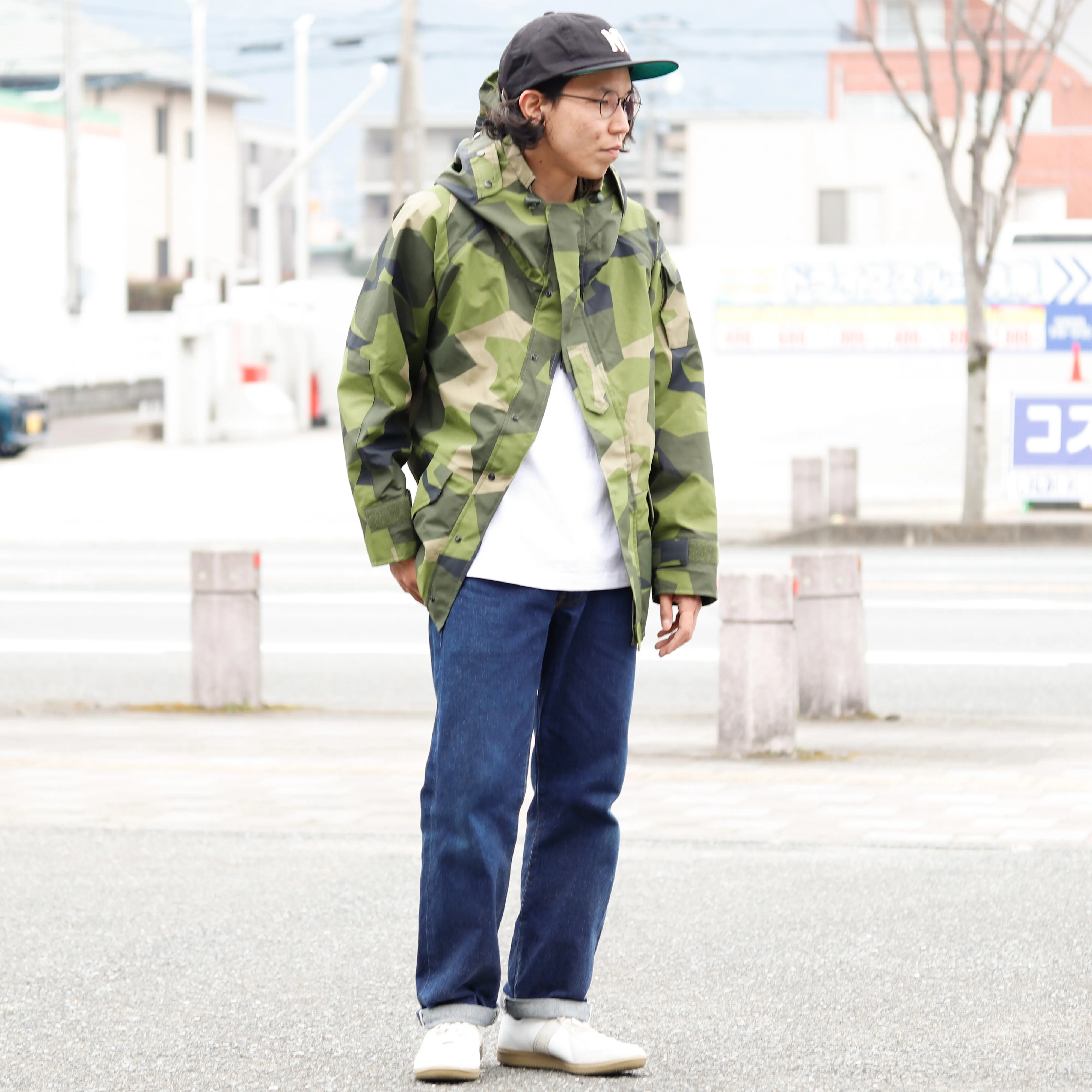 Swedish military version M90 geometric camouflage first generation