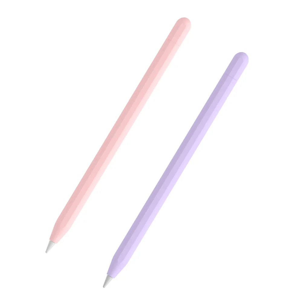 

2pcs Protective Silicone Cover Pencil Sleeve Compatible for Apple Pencil 2