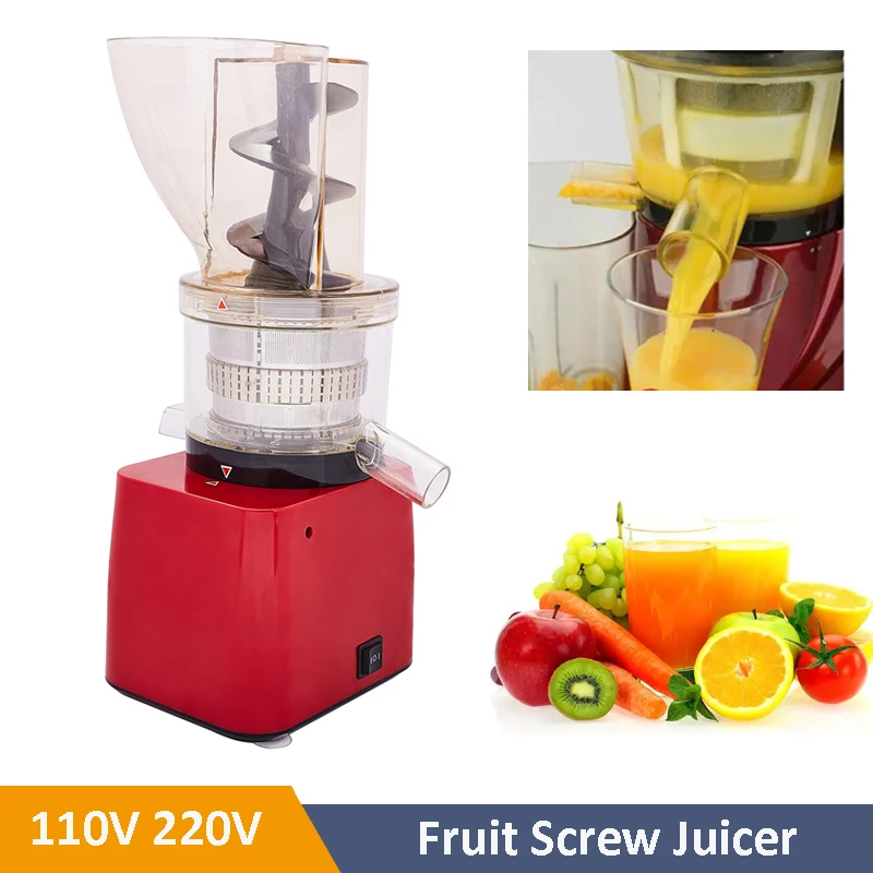 110V 220V 500W Filter-Free Slow Juicer With 8-Stage Screw Original