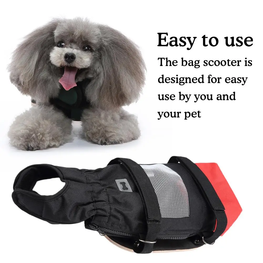 

Инвалидная коляска для домашних животных с инвалидной системой для прогулок собак кошек вспомогательная Автомобильная тележка для домашних животных мобильный скутер для прогулок ног инструменты для реабилитации O6S5