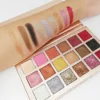 18-colors Private Label Eyeshadow Custom Bulk Eyes Makeup Muddy Texture Wet Silty Shimmering Matte Pigment Paper-tray Pallet 1