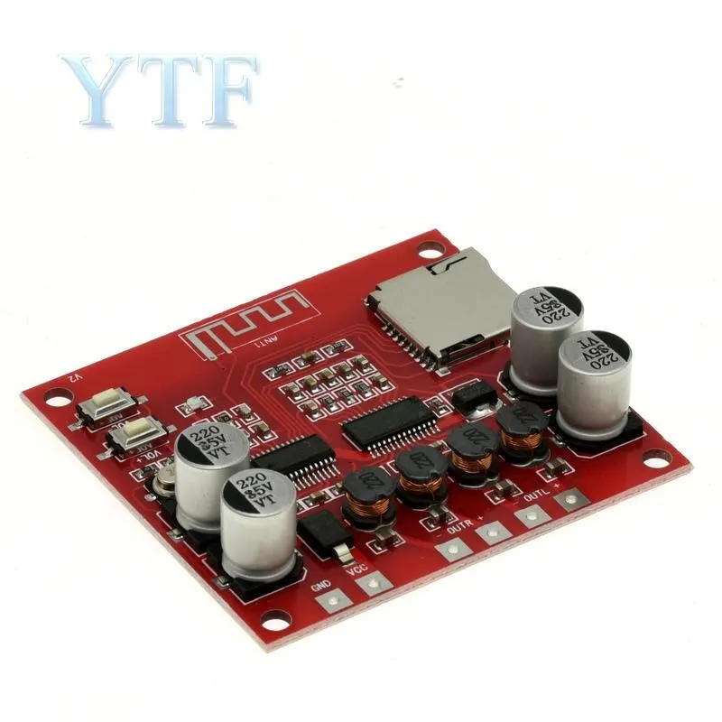 XH-A233 Dual 30W 12-24V Bluetooth 4.2 Power Amplifier Board - Foto 2