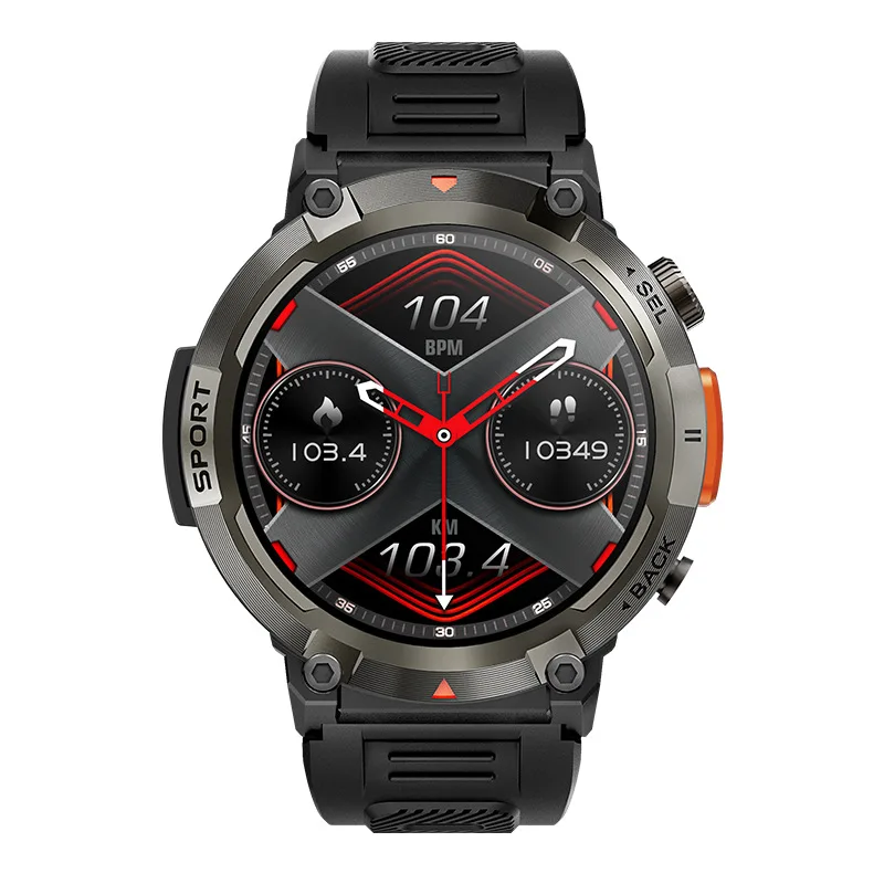 

New S100 Bluetooth phone exercise fitness smart watch flashlight music heart rate blood pressure smart watch
