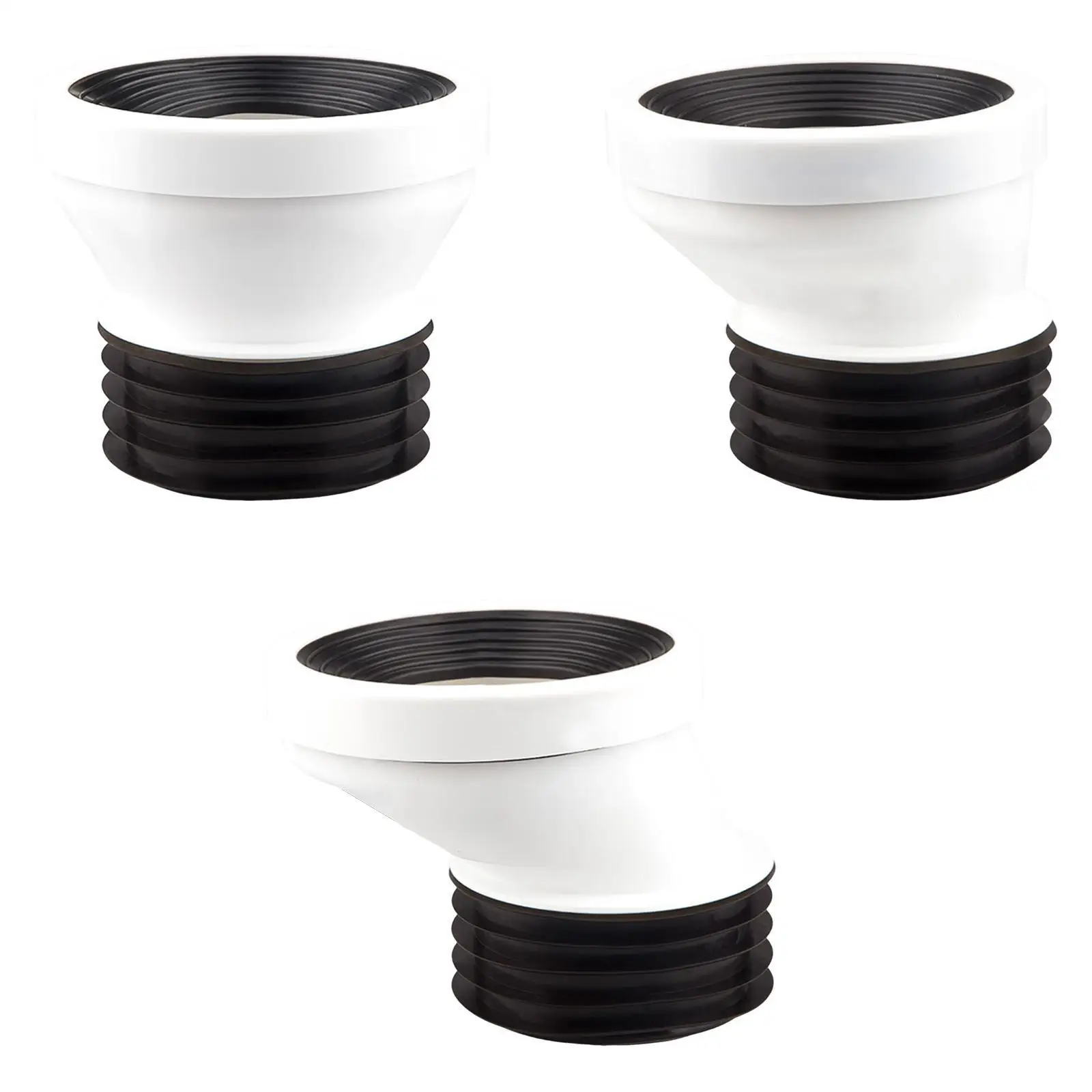 Offset Toilet Flange Shifter Replacement Portable Easy Installation Fitting Connector for Repairing Tub Waste Bathroom
