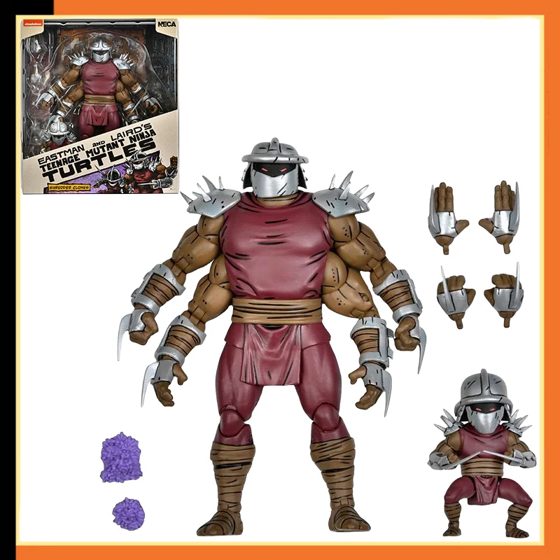 Neca 54290 Deluxe Shredder Clone Mini Shredder Teenage Mutant Ninja Turtles Mirage Comics 7 Pollici Action Figure
