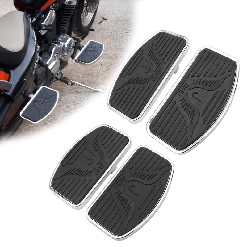 

Motorcycle Front Rear Floorboard Pedal Footboard Footpeg Accessories For Harley Sportster XL883 1200 X48 72 Dyna Softail 02-21