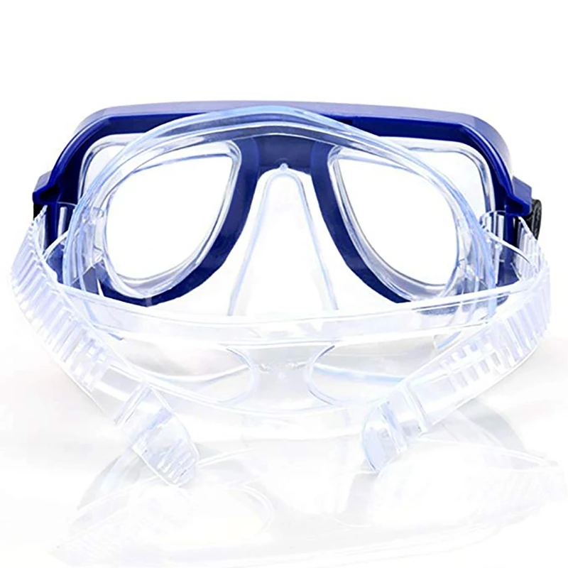 Children Swimming Eyewear Set Underwater Snorkeling Full Face Swim Mask with Breathing Tubes Chic Anti-fog Swimming Glasses swimming goggles