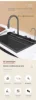 304 stainless Steel Waterfall Kitchen Sink LED Digital Display Large Single Slot Multifunctional Sink 4