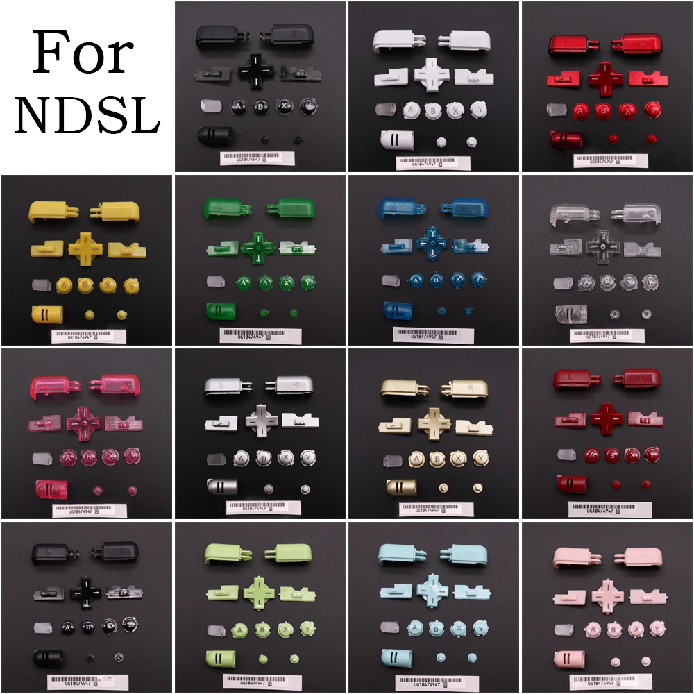 Sostituzione A B X Y L R D Pad Pulsante Incrociato Set Completo Di Pulsanti Per Pulsanti Ds Lite Ndsl Per Ds Lite Per Console Ndsl