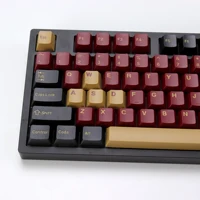 KBDiy GMK Red Samurai Keycap Cherry Profile Double Shot PBT ISO Keycaps For Gamer Mechanical Keyboard Kit Gaming Point Key Cap - Image 3