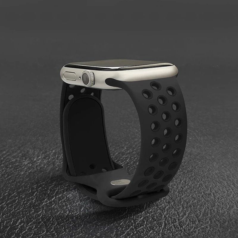 Premium Silicone Sports Watch Strap – Durable Rubber Band for Comfort and Style