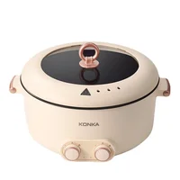 Mandarin Duck Electric Chafing Dish Household Electric Caldron Multi-Functional Integrated Hot Pot Dormitory Electric Frying Pan 1