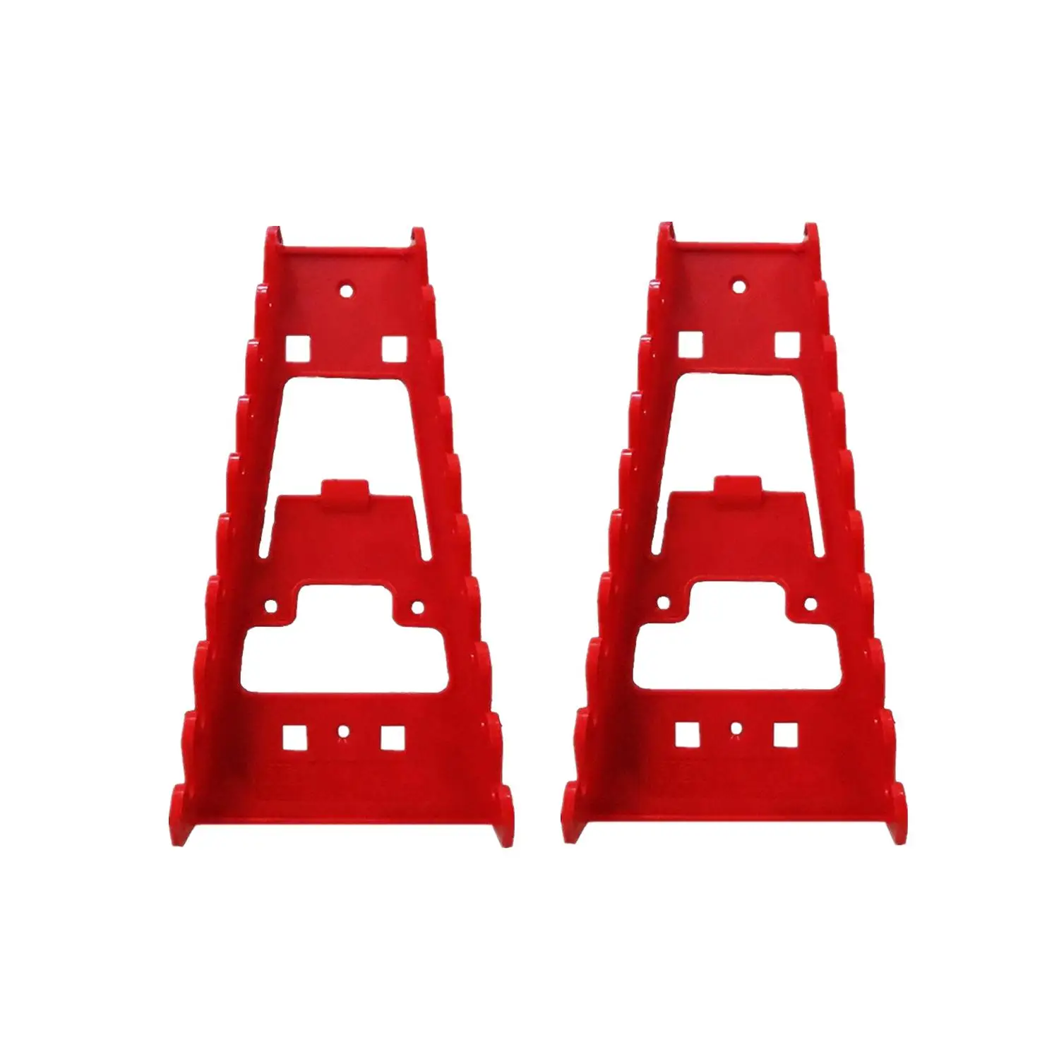 

2Pcs Tool Organizer Wrench Spanner Sorter Holder Wall Mounted Tray Rack Storage Organizer Household Socket Tool Plastic Storage