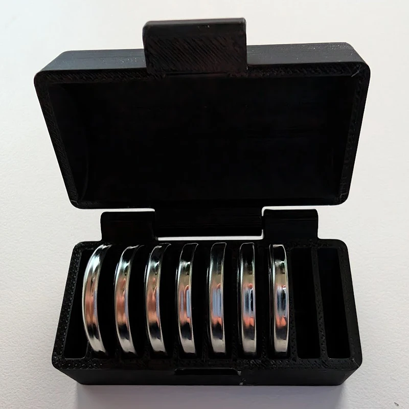 CR2032 배터리 보관 상자 소형 전자제품용 10/20홀 휴대용 보호 홀더로 손실 방지