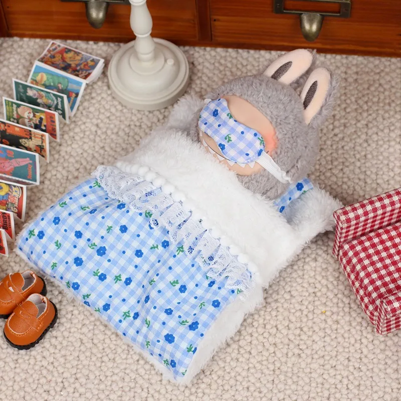 labubu 約17cm 17cm Cute Mini Plush Doll'S Clothes Outfit Accessories For