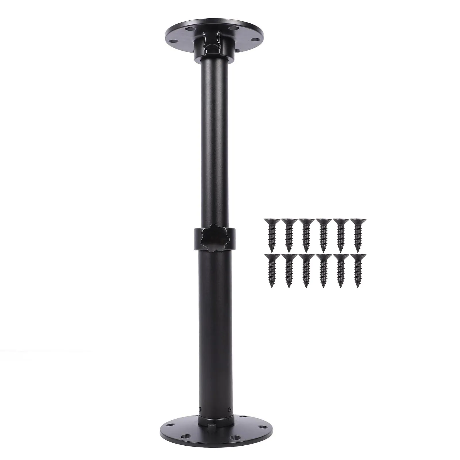 RV Table Leg RV Table Leg 18.11 To 27.76in Adjustable Aluminum Alloy Removable Table Base Mount for RV Campervan Boat Yacht Deck