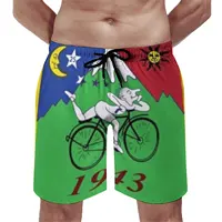 Albert Hoffman Bicycle Day Board Shorts 1943 Cycle Lsd Trip Acid Day Board Short Pants High Quality Men's Funny Customs  Trunks 1