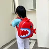Kindergarten Baby Backpack Hard Shell Children's Backpack Cartoon Shark Light Weight Reducing Boys And Girls Small Schoolbag 6