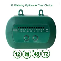 Интеллектуальный ирригационный комплект на солнечной батарее 6 В 2 Вт со встроенным аккумулятором 1800 мАч для ирригации горшечных растений DIY устройство для полива с таймером — изображение 6