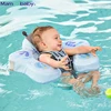 Mambobaby Baby Float With Roof Swimming Ring Non-Inflatable Buoy Swim Trainer Paddling Pool Floats Accessories Toddler Toys 3