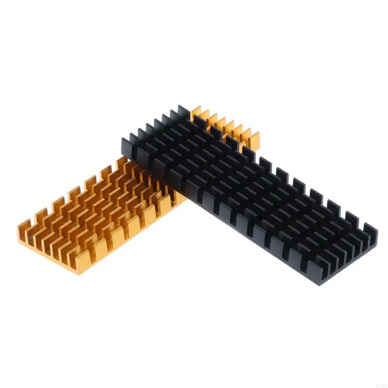 H7EC for M.2 SSD 2280 heatsink thermal cooling pads for M2 NVMe SSD 2280 size radiator CPU GPU heat sink aluminum alloy