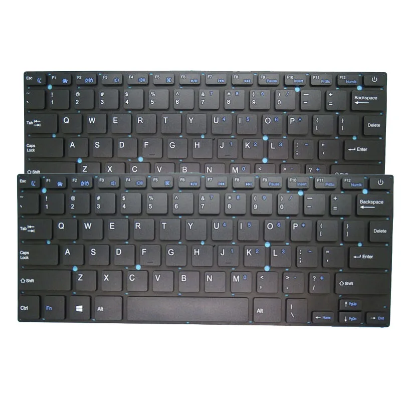 

Клавиатура для ноутбука Thomson WWNEO14A4WH64 WWNEO14A4PK64, черная, без рамки, США