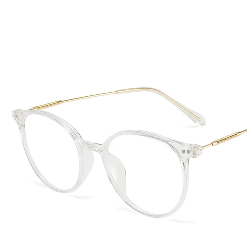 Men And Women Round Anti Blue Glasses Computer Frame Optical Lenses New Arrival 2023 6