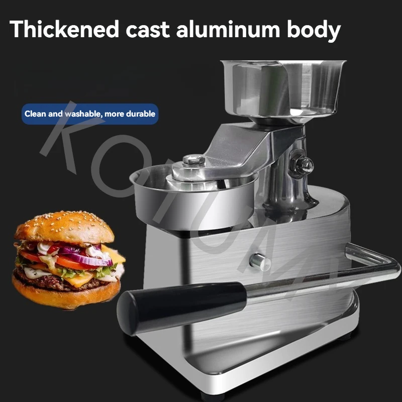 Hamburger Press 100/130/150mm Manual Burger Maker Equitment Round Meat Shaping Hamburger Machine Forming Burger Patty Maker