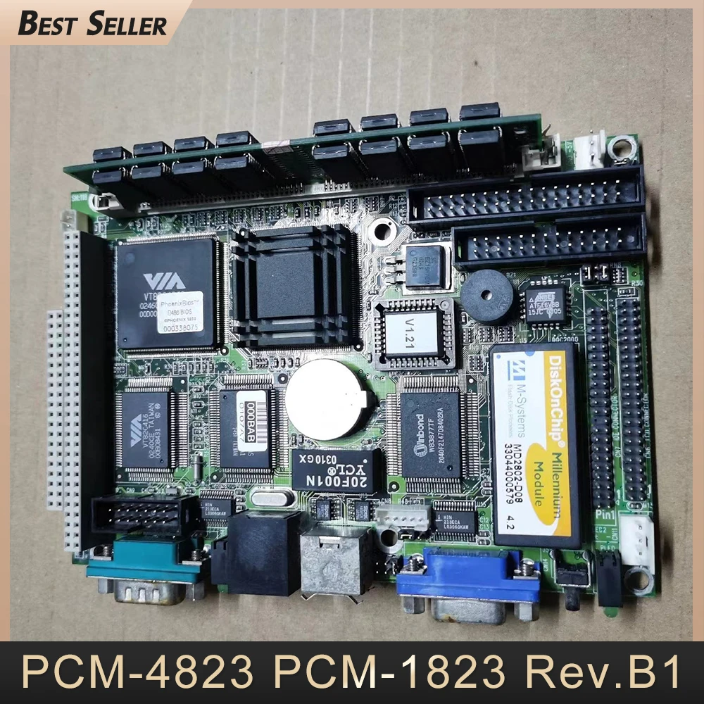 

PCM-4823 PCM-1823 Rev.B1 Embedded Industrial Control Motherboard For Advantech