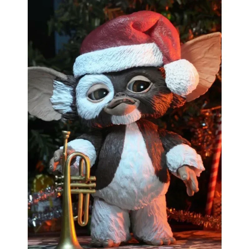 

15cm Neca Ultimate Gizmo Greimlins Anime Action Figure Christmas Version Movable Eyeball Handmade Christmas Gift For Kids Toys