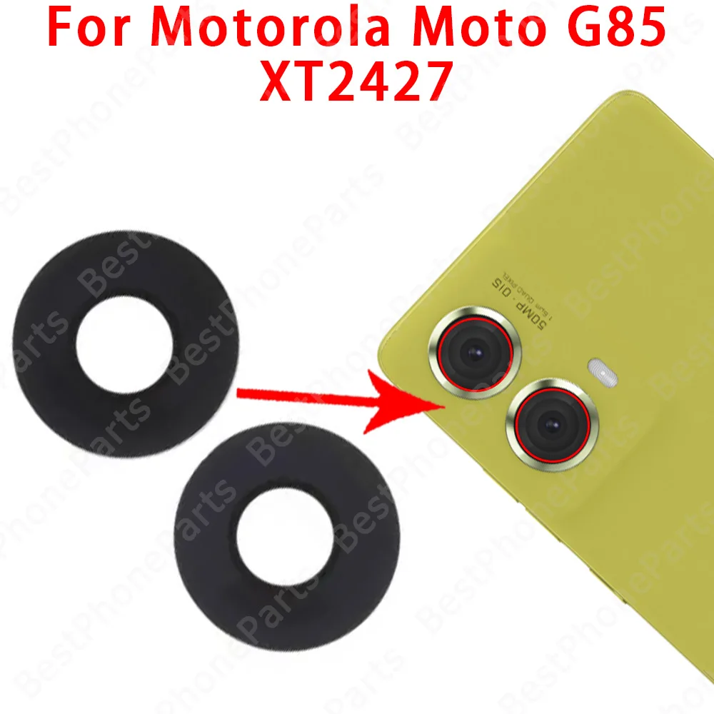 Motorola Moto G85 5G Camera Lens Cover & Camera Module Flex Cable Replacement Parts