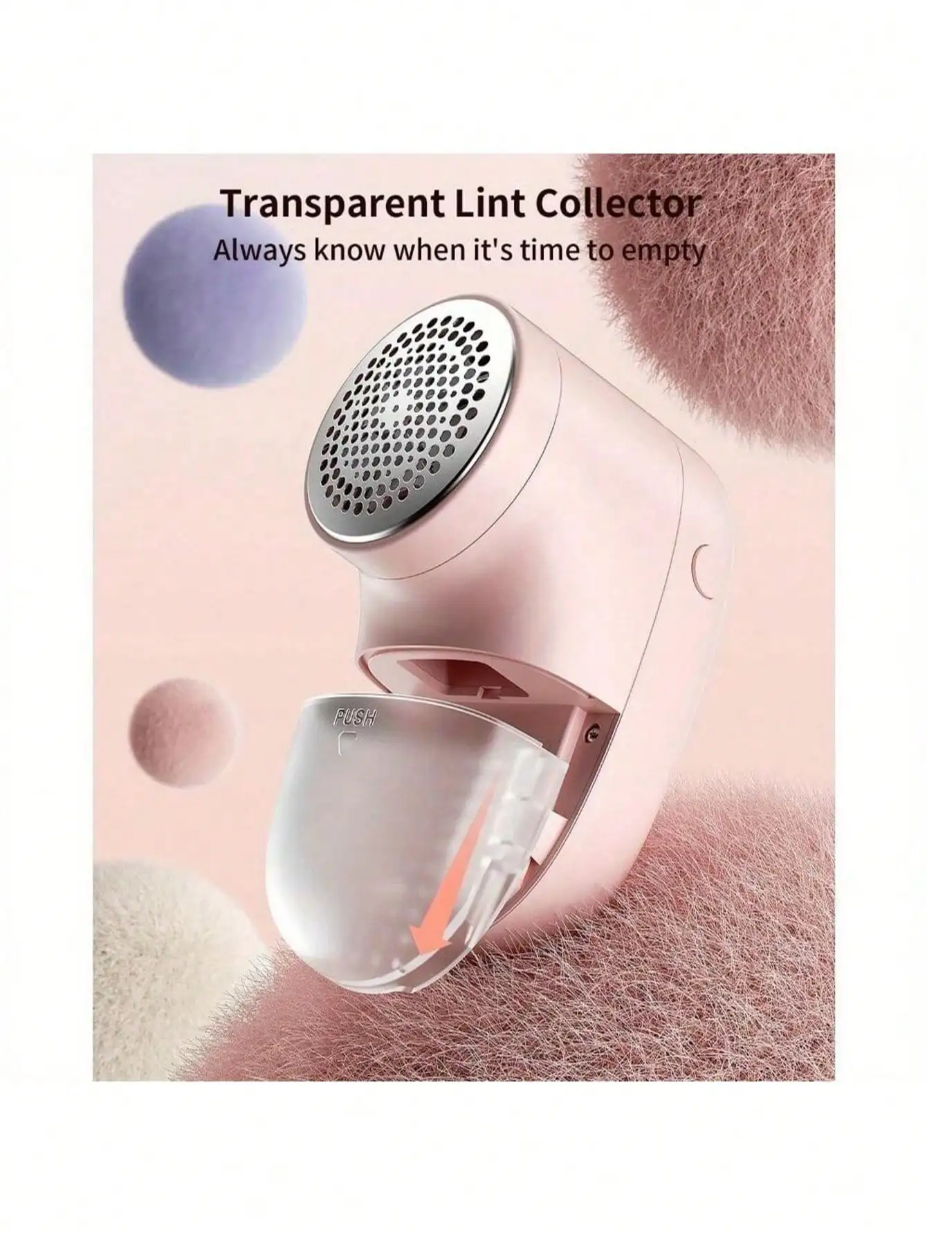 Portable Stainless Steel 6 Blade Sweater Trimmer