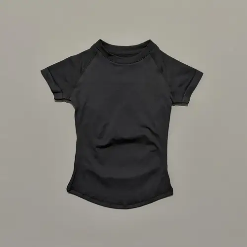 HISTELLO Sport Short Sleeve Top Seamless Yoga Leotard Clothing Women Running Sports T Shirt Workout Shirts Fitness Sports Vest - Image 27