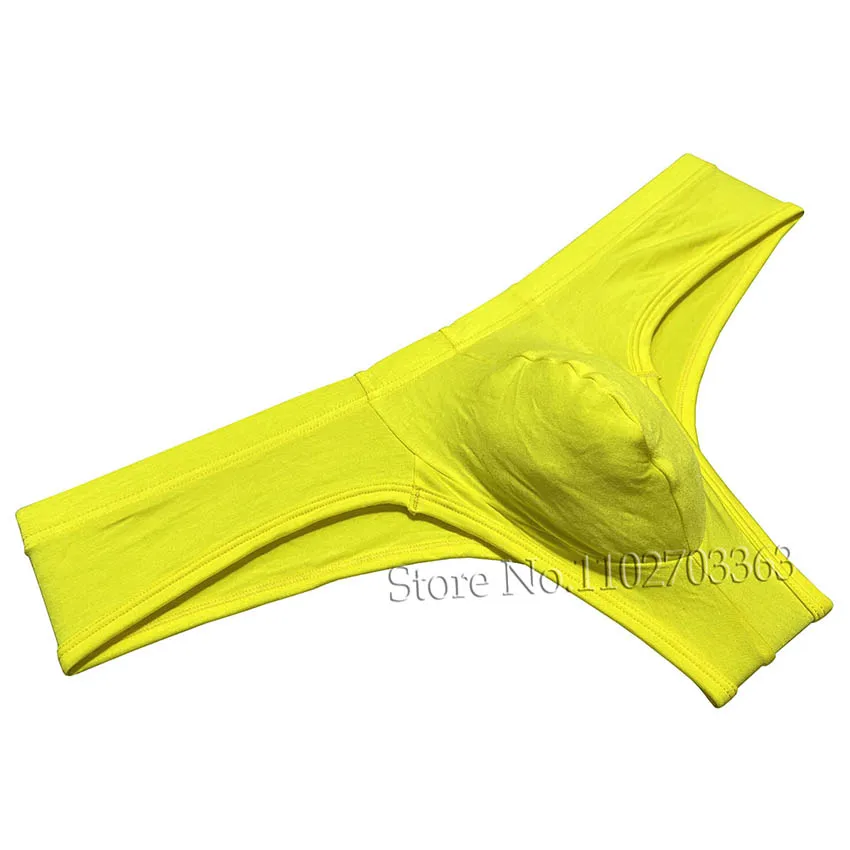 Men's Sexy Modal Bikini Boxer Briefs with Comfortable Enhancing Pouch Mini Bokserki Underwea