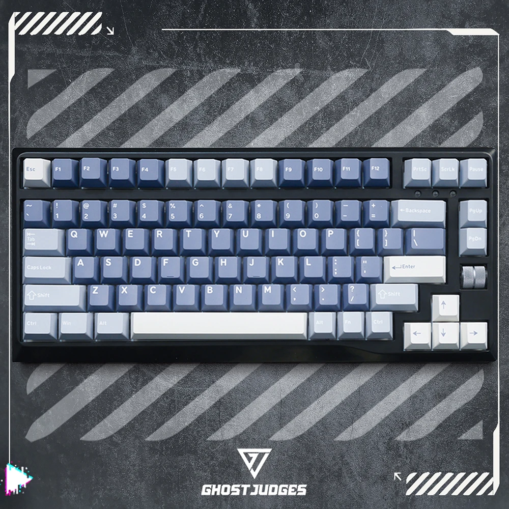 Doubleshot Keycap para Teclado mx Juízes Fantasmas Colorway Pesca Cereja Pbt 60 65 87 104 Gh60 Xd64 Xd68 Bm60 Bm65